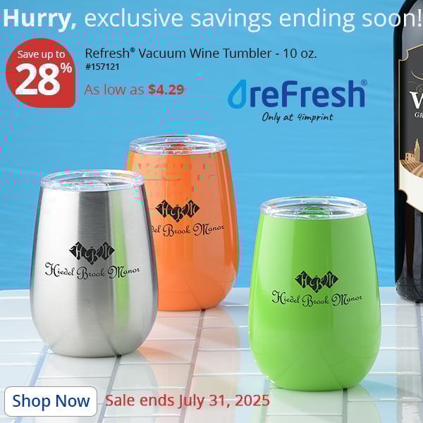 Refresh Vacuum Wine Tumbler - 10 oz.
