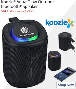 Koozie® Aqua Glow Outdoor Bluetooth Speaker