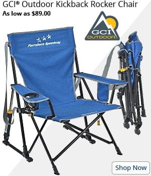 GCI Outdoor Kickback Rocker Chair