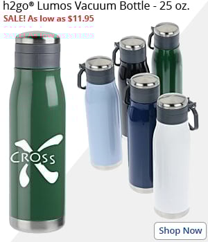h2go Lumos Vacuum Bottle - 25 oz.