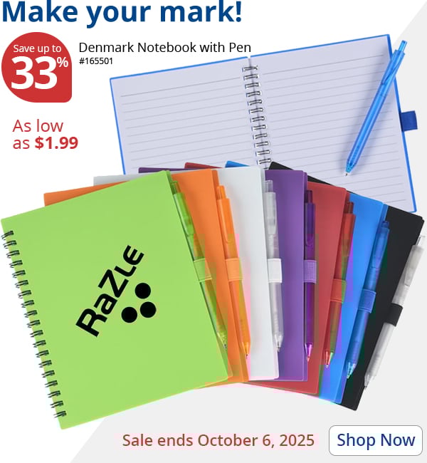 Denmark Notebook with Pen