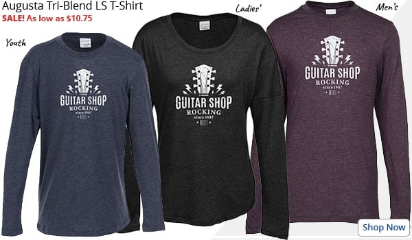 Augusta Tri-Blend LS T-Shirt