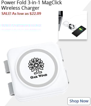 Power Fold 3-in-1 MagClick Wireless Charger