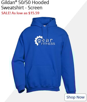 Gildan 50/50 Hooded Sweatshirt - Screen