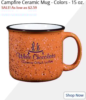 Campfire Ceramic Mug - Colors - 15 oz.