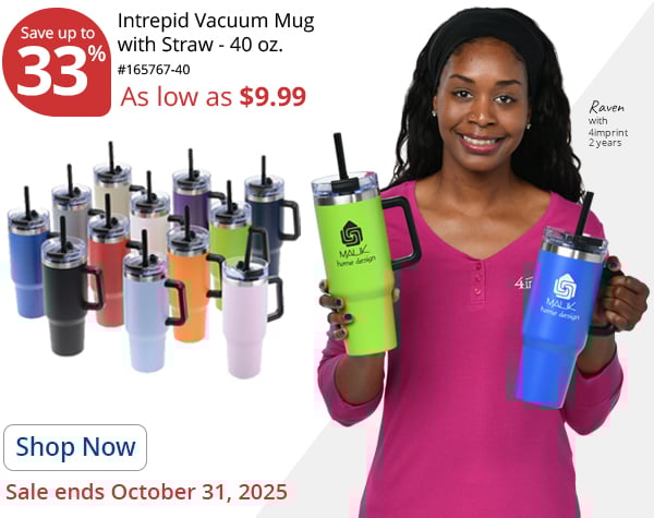 Intrepid Vacuum Mug with Straw 40 oz. 