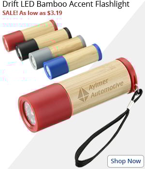 Drift LED Bamboo Accent Flashlight