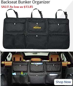 Backseat Bunker Organizer