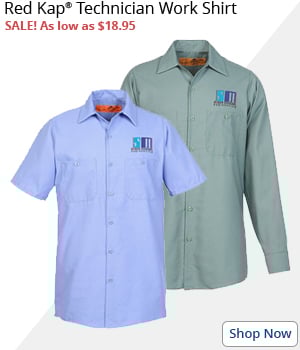 Red Kap Technician Work Shirt