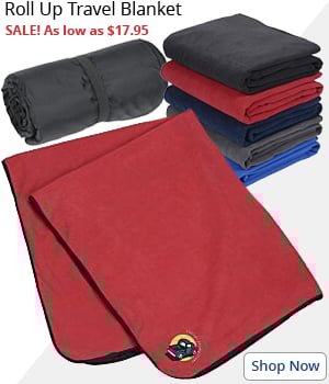 Roll Up Travel Blanket