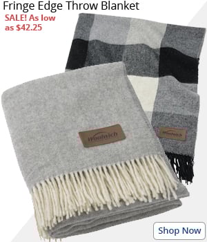 Fringe Edge Throw Blanket