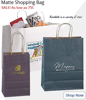 Matte Shopping Bag
