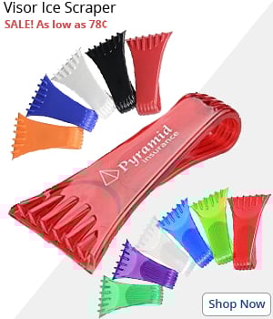 Visor Ice Scraper