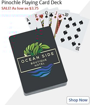 Pinochle Playing Card Deck