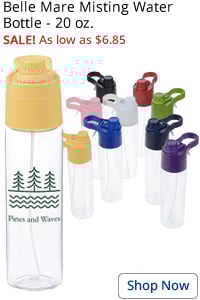 Belle Mare Misting Water Bottle