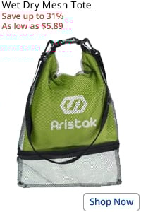 Wet Dry Mesh Tote