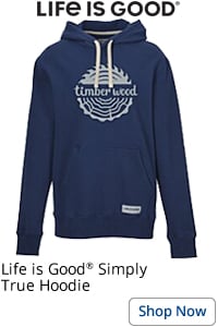Life is Good Simply True Hoodie