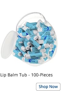Lip Balm Tub - 100-Pieces