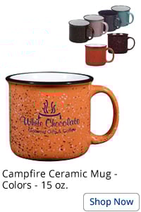 Campfire Ceramic Mug - Colors - 15 oz.