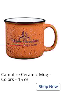 Campfire Ceramic Mug - Colors - 15 oz.