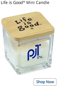 Life is Good Mini Candle