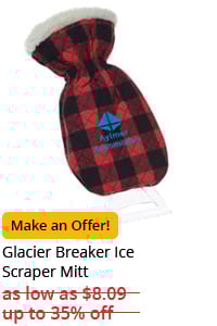 Glacier Breaker Ice Scraper Mitt