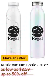 Rustic Vacuum Bottle - 20 oz.