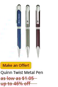 Quinn Twist Metal Pen