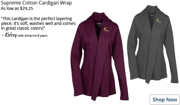 Supreme Cotton Cardigan Wrap