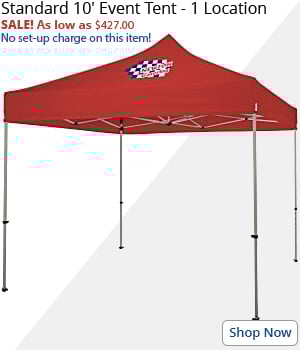 Standard 10' Event Tent - 1 Location