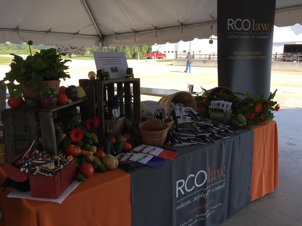 Customer photo from Kris of our Serged 8' Closed-Back Table Throw and Runner Kit - 24 hr, a table with fruit and vegetables on it