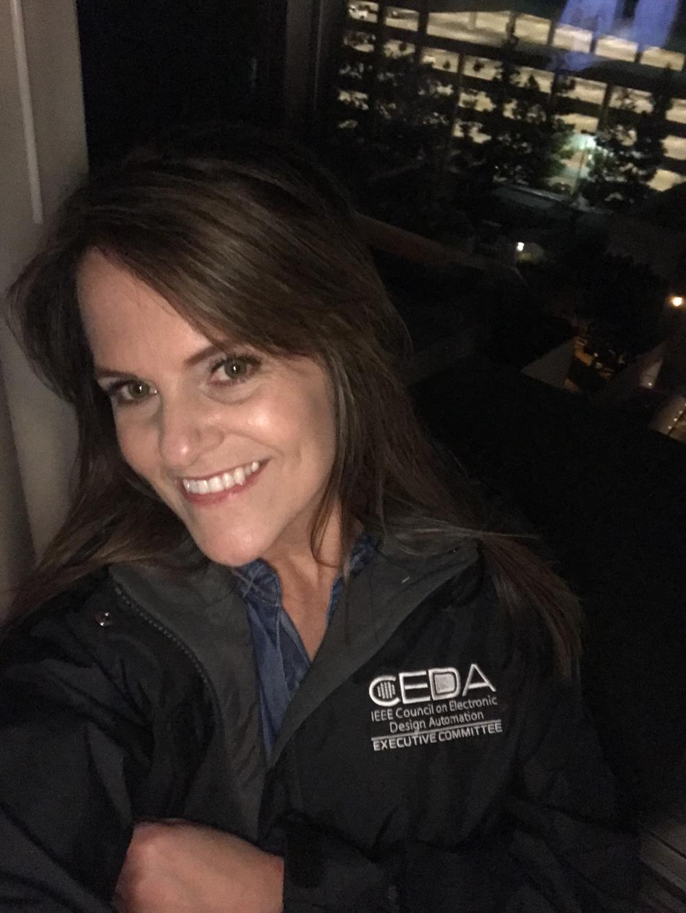 Customer photo from Jennifir of our Eddie Bauer Waterproof Jacket - Men's, a woman taking a selfie