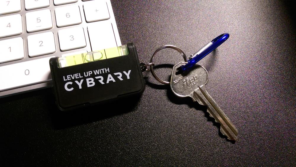 Customer photo from Tatianna of our Level Screwdriver Keychain, a key on a key chain
