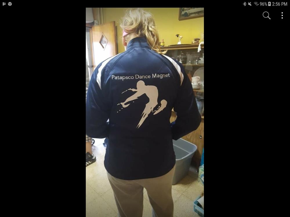 Customer photo from Gina of our Tricot Track Jacket - Ladies', a person wearing a jacket