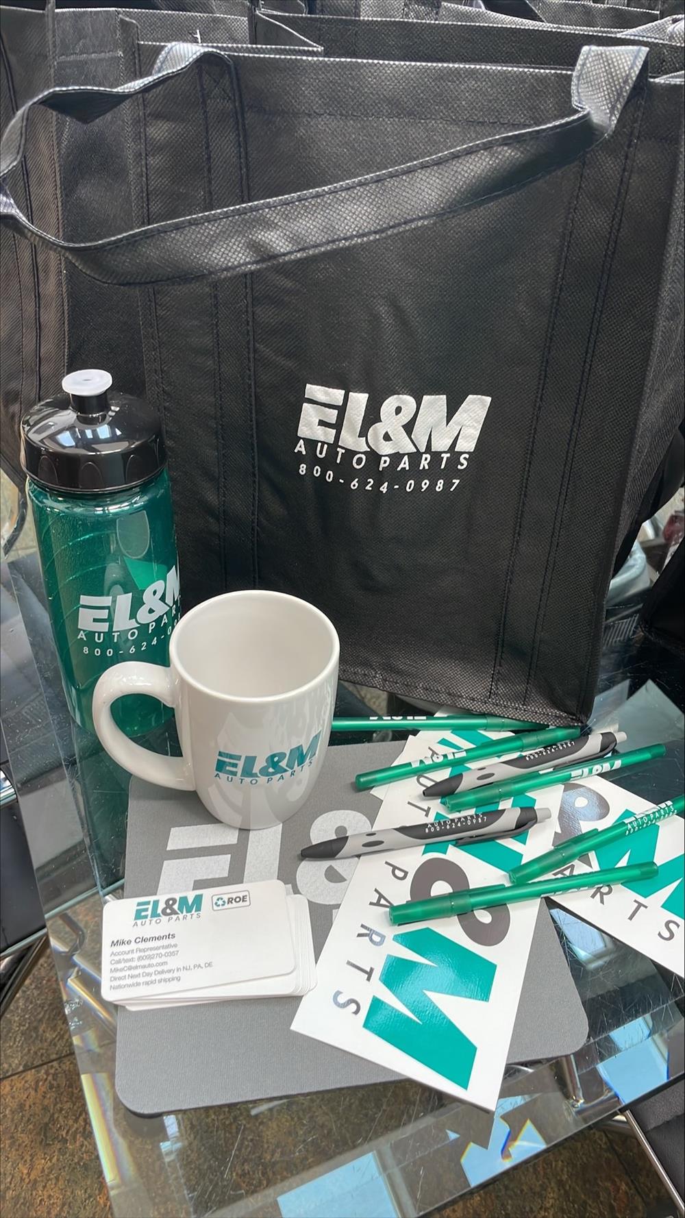 Customer photo from JEAN of our Soft Mouse Pad - Thin, a mug and pen on a table