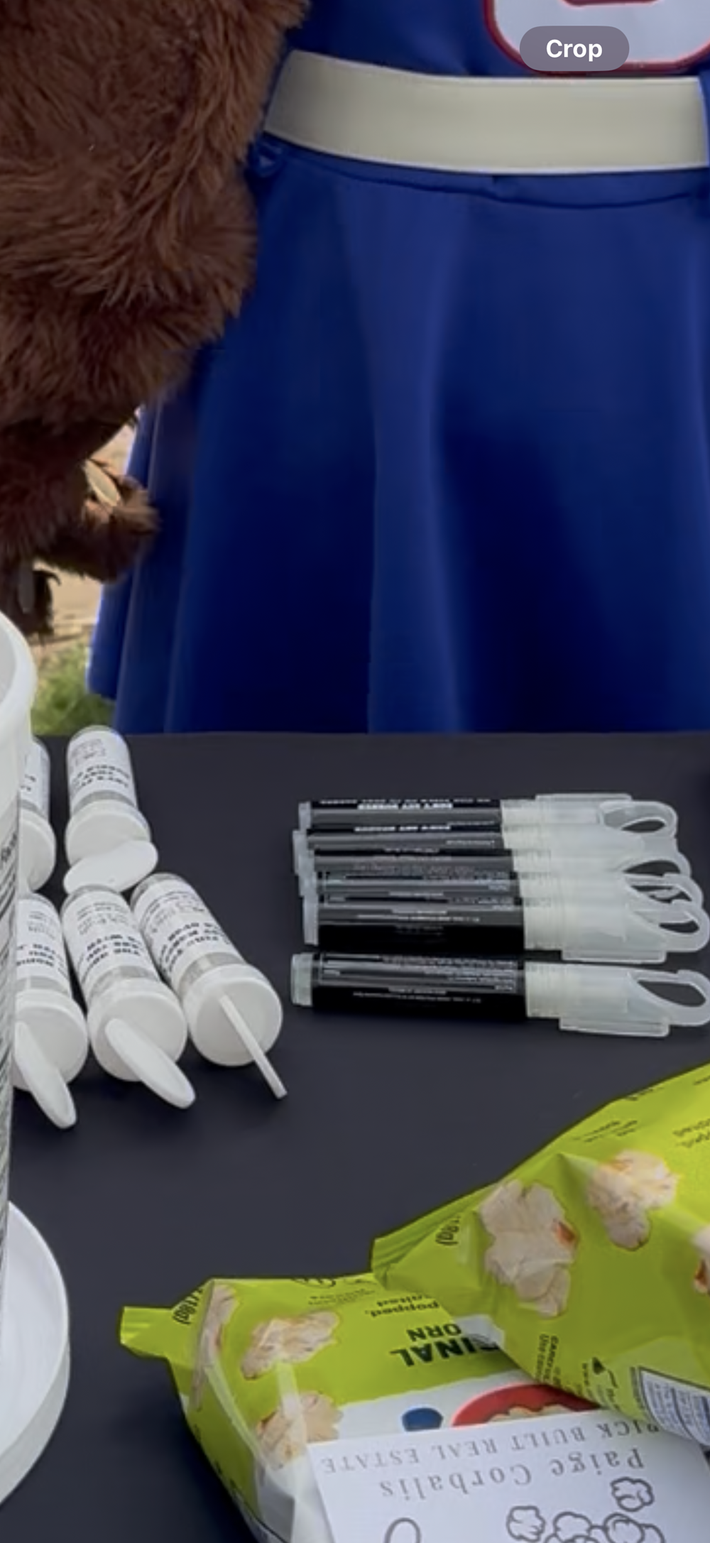 Customer photo from Paige of our Bubble Tube - 1 oz., a group of glue sticks on a table