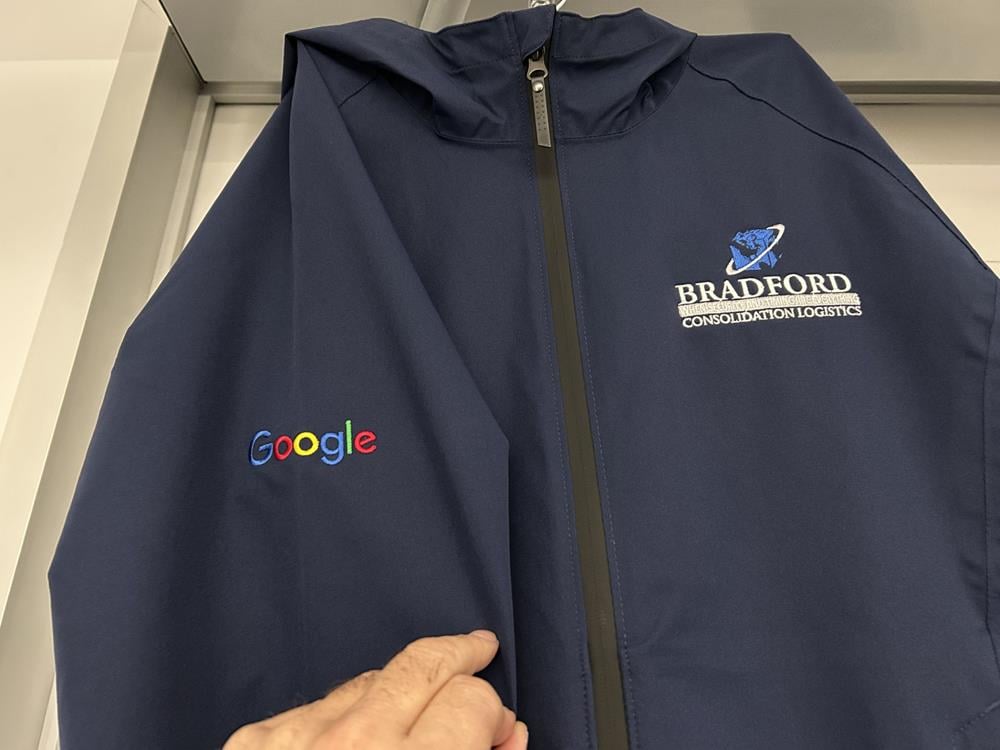 Customer photo from Mark of our Element Rain Jacket - Men's, a jacket with a logo on it