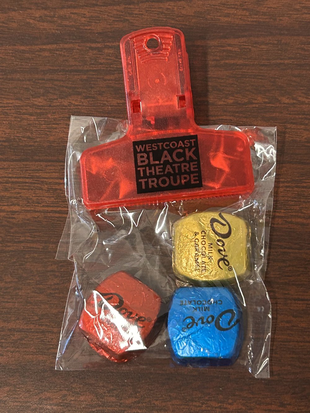 Customer photo from Beth of our Keep-it Clip - 2 1/2 inches - Translucent, a plastic bag of candy