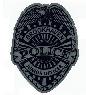  Lapel Sticker by the Roll - Junior Officer Badge 107168-JO