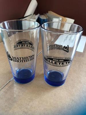  Pint Glass Set - 16 oz. - Bottom Color 108810-BC-SET