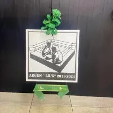 Customer photo from Teresa of our Magnetic Sign - 24" x 24", a sign on a door