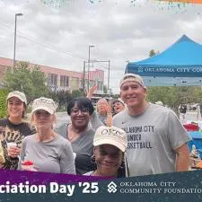 Customer photo from Jared of our Price-Buster Cotton Twill Cap - Embroidered, a group of people posing for a photo