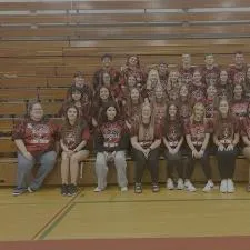 Customer photo from Kelli of our Crystal Tie-Dye T-Shirt, a group of people posing for a photo