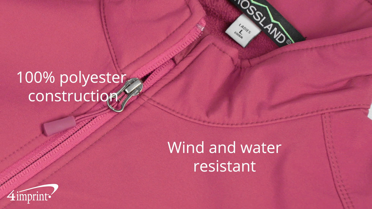 Crossland Soft Shell Jacket - Ladies' 120156-L : 4imprint.com