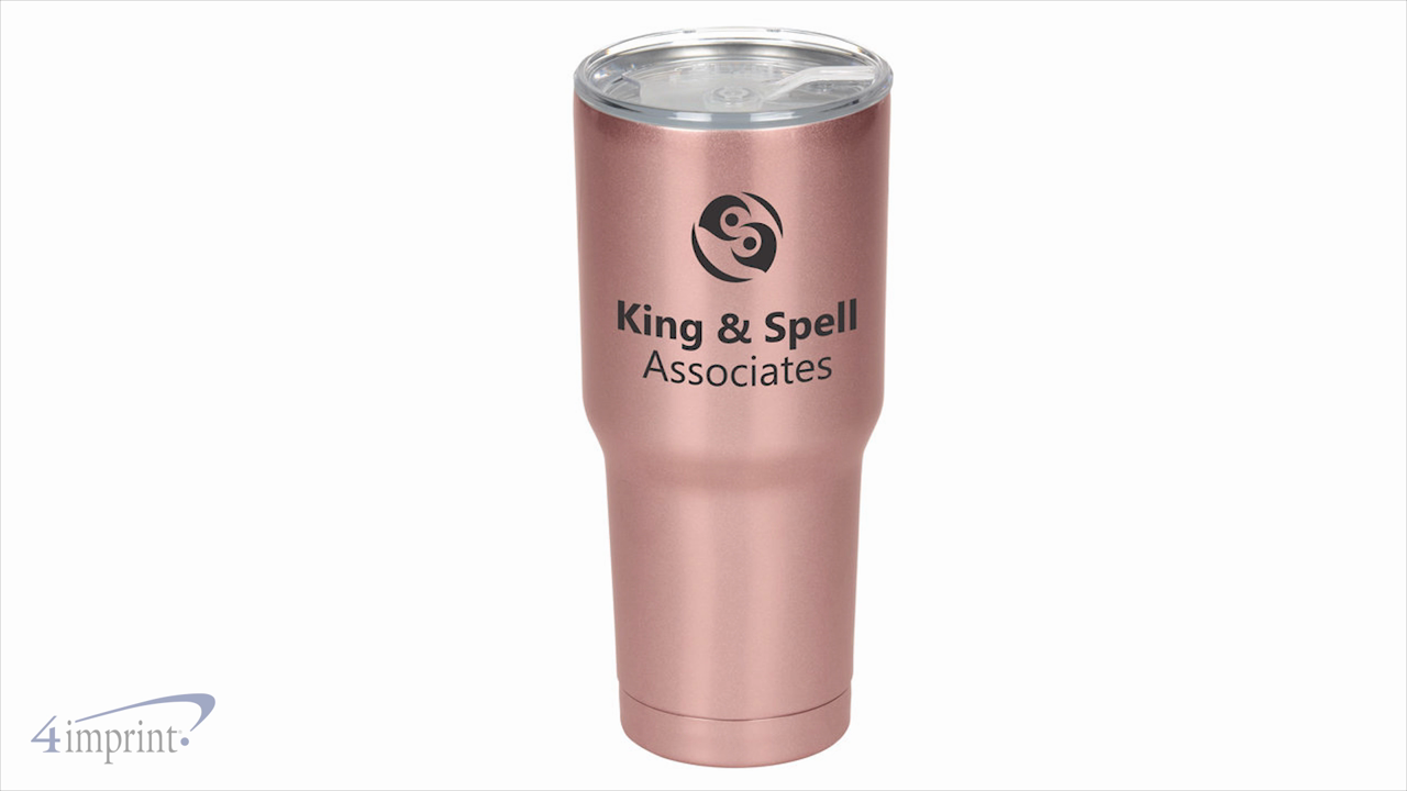 Product Highlight Video for 4imprint's BUILT Stainless Vacuum Tumbler - 30  oz.