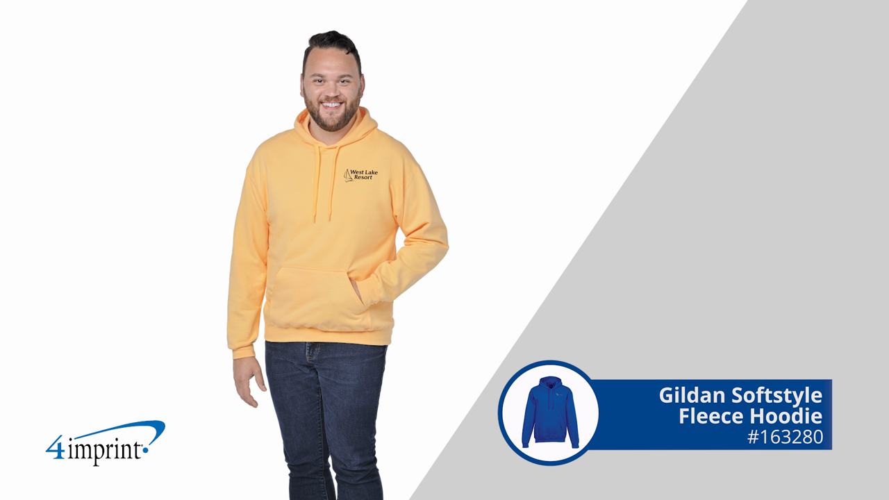 Gildan Softstyle Fleece Hoodie - Screen 163280-S : 4imprint.com